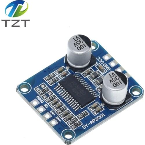DC 8V-24V High Power Digital Amplifier Module Mono Class D 4-8ohm for 30W-300W speaker Audio power amplifier board