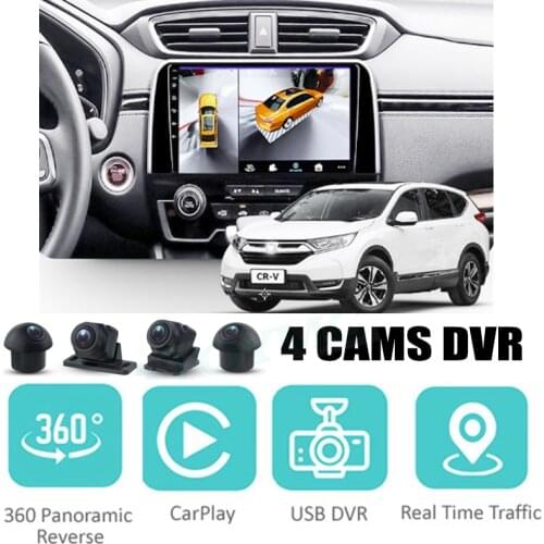 For HONDA CRV CR-V RW RT 2017~2021 Car Multimedia GPS Audio Radio Navigation NAVI Player Built-in CarPlay 360 BirdView