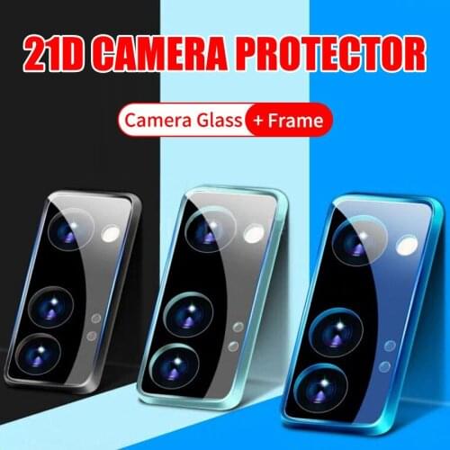 For Samsung Note 20 Ultra Camera Lens Screen Protective Tempered Glass + Metal Ring Case for Samsung Galaxy Note 20 5G Cover