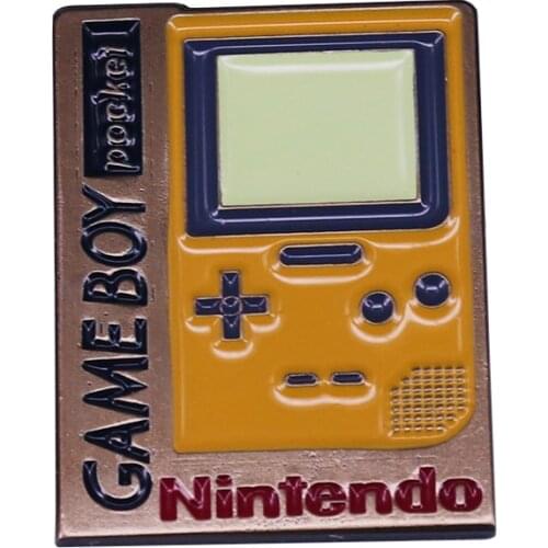 This super fancy Game Boy lapel pin lets everyone around you know that you live in 8-bit monochromatic world