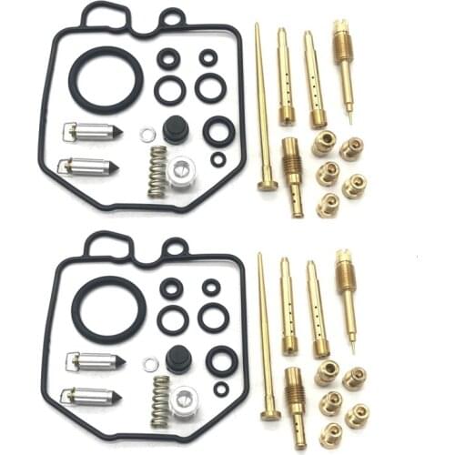 For Honda Hawk 400 CB400T CB400 N 1980-81 Carburetor Repair Carb Rebuild Kit 2 Sets