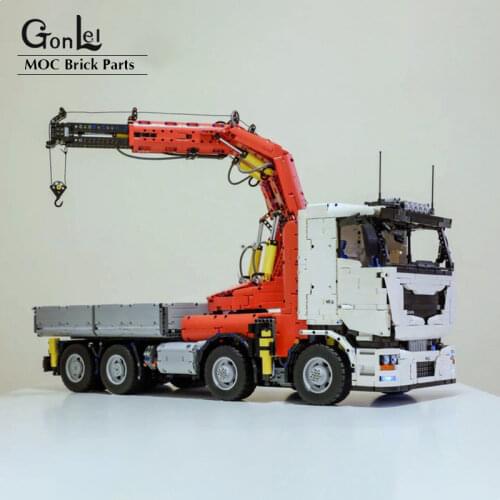 NEW RC Power Functions High-Tech Bat Truck off-road Rescue Crane MOC 8800 Building Block Toy Kit Educational Kids Birthday Gifts