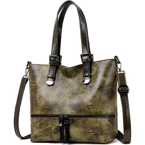 Crossbody Bag Designer Luxury Sollid Fashion Womens Bag European American Style Handbag Large Capacity Pu Single Shoulder