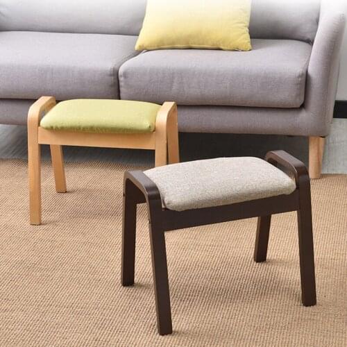 Мебель для дома стул Household Stool Nordic INS Solid Wood Bench Dining Tables And Chair Fashion Creative Long End Table Stools