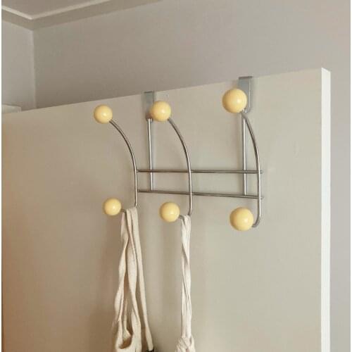 Iron Wall Hooks Kids Garments Organizer Rack Clothes Hat Hanging Hook Hanger Kids Room Decor Hanger