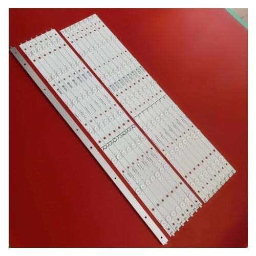 100% New 16pcs/Kit LED strip for PHI LIPS 65 TV TPT650HA HVN12 U LB PM3030 GJUHD658X14AE52 L Y LB PM3030 GJUHD658X14AE52 R Y
