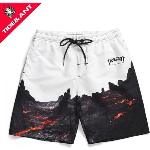 2021 New Beach Shorts Men Summer Swimwear Mens Swimming Trunks Quick Dry Bermuda Surffing Boxer Bathing Suit Mens Swimsuits