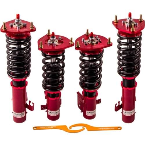 24 Ways Adjustable Coilover for Subaru Impreza GC8 1993-01 Shock Strut Absorber for Subaru WRX GC8 STI 1993-2001 Suspensions Kit