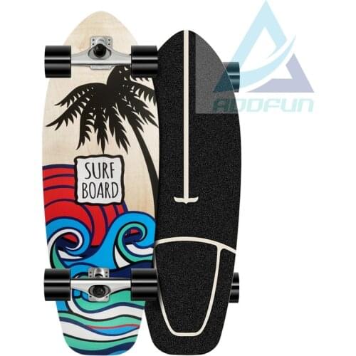 AddFun 4 Wheels Land surfboard Skateboard surfskate for professional adults High elasticity stability Bracket Street Fashion