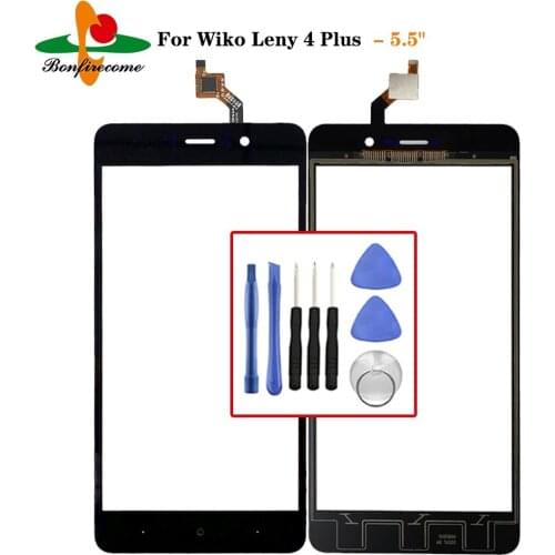 For Wiko Leny 4 Plus Touch Panel Touch Screen Digitizer Sensor Replacement For Lenny 4+ LCD Front Glass Lens