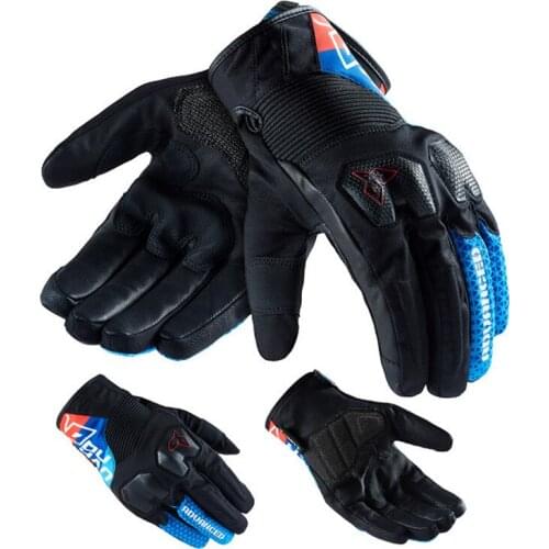 DUHAN Autumn winter Waterproof Keep warm Motorcycle gloves Men/women Riding glove can Touch screen Knights gloves