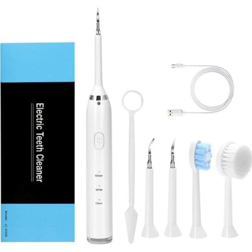 Electric Ultrasonic Dental Scaler Tooth Calculus Remover Cleaner Stains Tartar Teeth Tartar Remove Remover For Teeth
