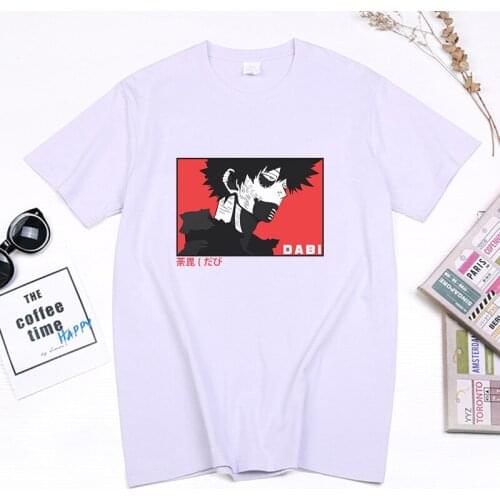 Anime My Hero Academia TShirt Men Women Short Sleeve Harajuku Manga Streetwear Cartoon Bakugou Print Tops Summer Casual Tee