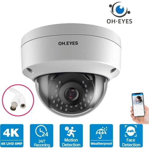 4K CCTV security analog dome camera BNC outdoor waterproof face detection AHD DVR Camera video surveillance system 8MP XMEYE 5MP