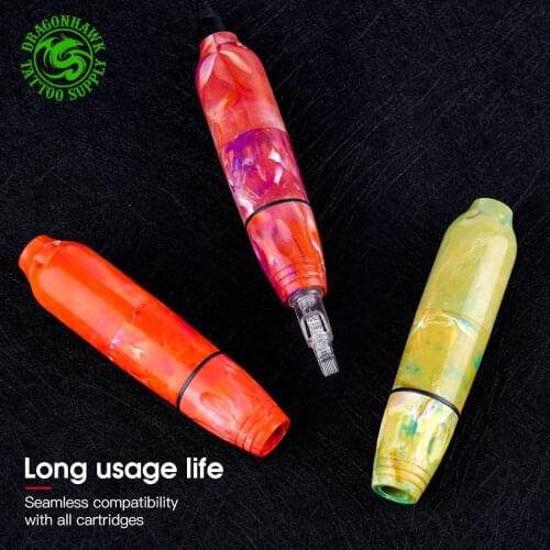 Mast ABS Plastic RCA Tattoo Rotary Pen Machine Eyebrow Permanent Makeup Eyebrow Lip Tattoo Camouflage Machine Strong Motor Gun