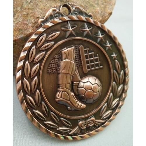 Lucky medal Football Medals Exclusive Design Of Russian Silver Badge. The Best Lucky Medal Communication Ability/self