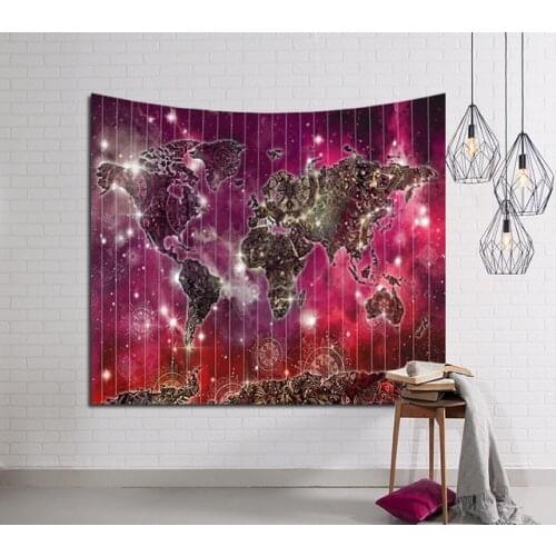 Galaxy Hanging Wall Tapestry Hippie Retro Home Decor kids room decoration Yoga Beach Mat Tablecloth 150x130cm/150*200cm