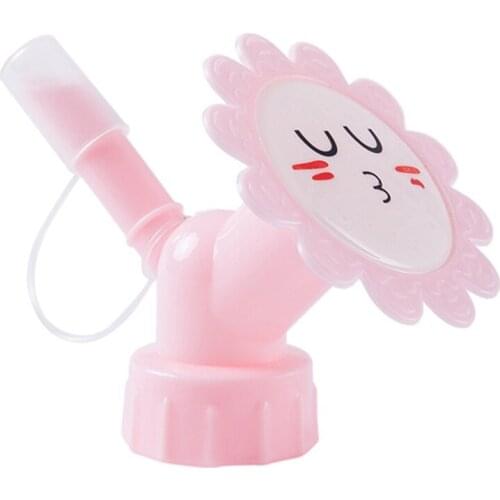 Double Head Sprinkler Bottle Watering For Flower Waterers Nozzle Home Cans Plant Irrigation Durable PP Material Spray Converter