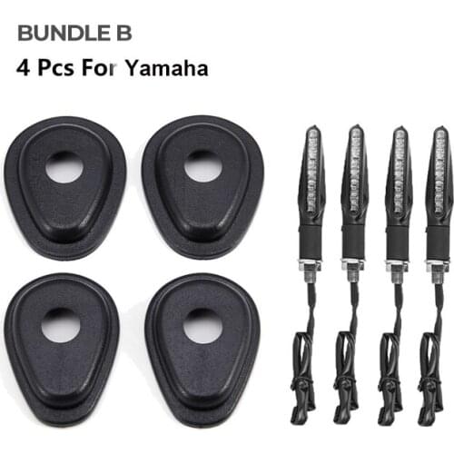 Motorcycle Turn Signals For HONDA CB650F Indicator Adapter Spacers For Yamaha MT07 MT09 For KAWASAKI Z800 Z900 NINJA 400 Part