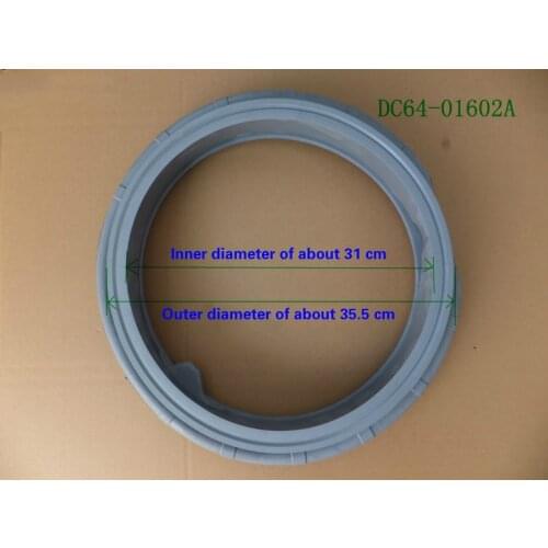 Applicable to Samsung drum washing machine WF0904W8N (XQG90-0904W8N) door seal ring