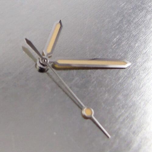 Watch Hands Parts Fit For NH35A NH36A 7s26 4r15 7009 Miyota 8215 821A Automatic Movement Green Lume Watch Pointers