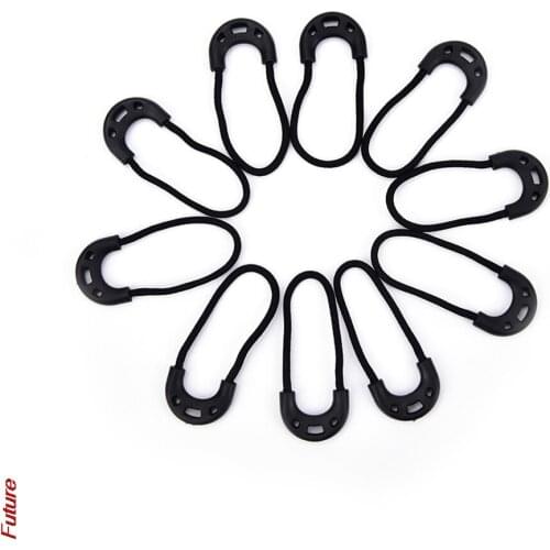 10 new products/bag of high quality EDC small zipper drawstring for outdoor travel clothing and backpack accessories