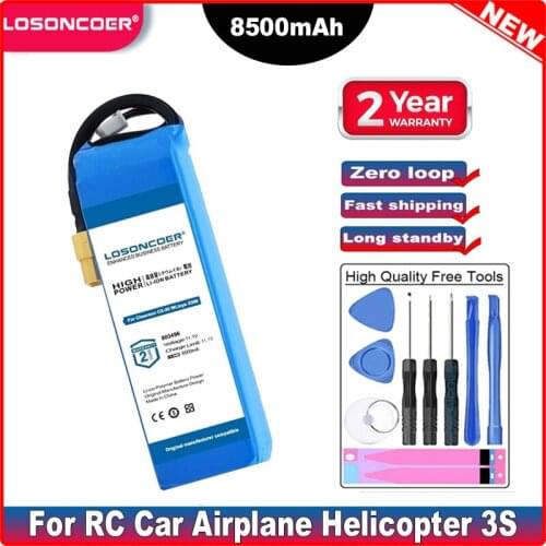 LOSONCOER Lipo 3S 8500mAh 803496 For Cheerson Wltoys X380 V303 V939 Cheerson CX-20 CX 20 Lipo Battery RC Quadcopter Drone parts