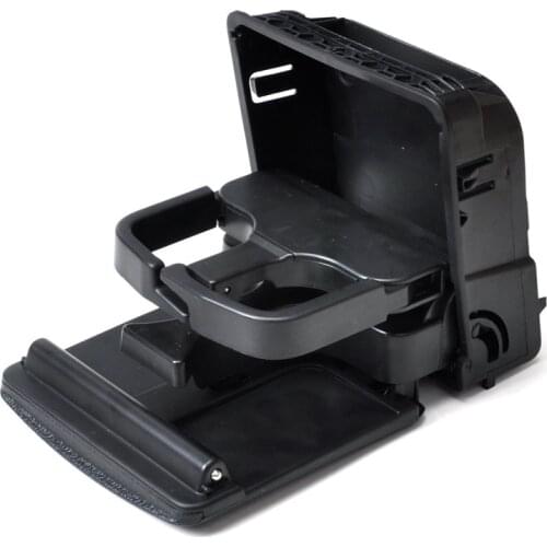 Black Rear Armrest Central Console Cup Holder For VW Volkswagen Jetta MK5 Golf GTI MK6 Armrest Box Rear Air Outlet Cup Holder