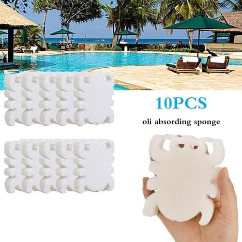 Efficiency Oil-Absorbing Sponge Dross Cleaner Prevents Cloudy Water Pool Accessories For Swimming Pool Hot Tub