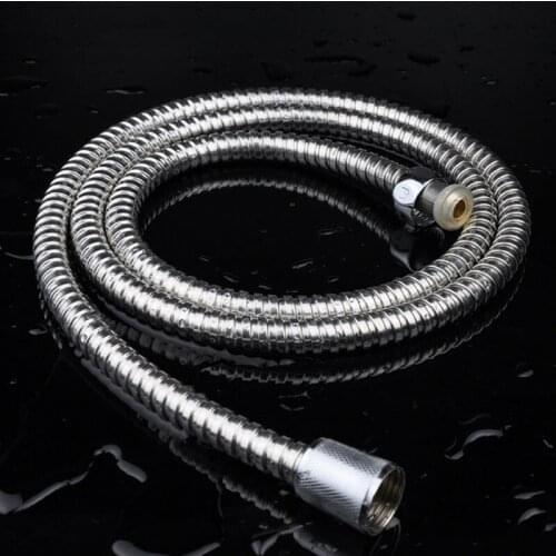 Flexible 2M Stainless Steel Shower Hose Bathroom Heater Water Head Pipe New