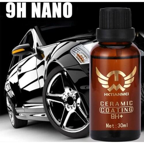 30ml 9H Ceramic Liquid Car Glass Coating Auto Hydrophobic Polishing Paint Care