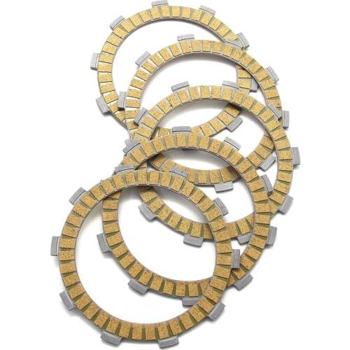 Motorcycle Clutch Friction Disc Plate Kit For Yamaha TY175B TY175C TY175 YZ125X YZ125C YZ125F YZ125G TW225 TW225E 537-16321-00