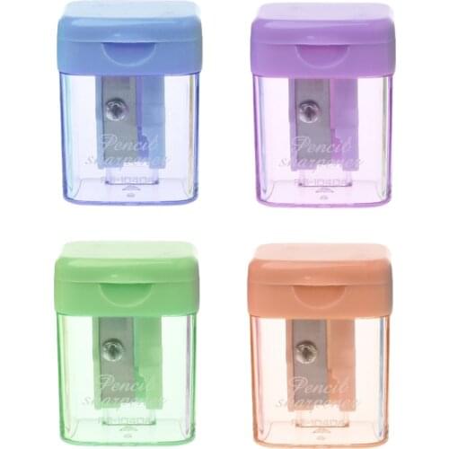 Mini Manual Pencil Sharpener Hand Portable Desktop Tool Student School Supplies