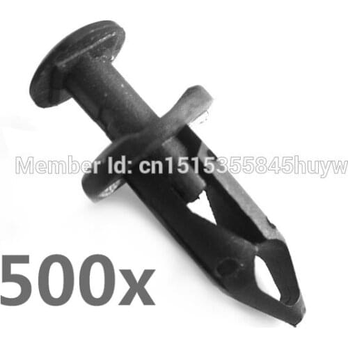Set of 500 pcs 8mm Hole Fender Clips For Polaris ATV 450R Z400 Z499 LTR45 OZAR 250