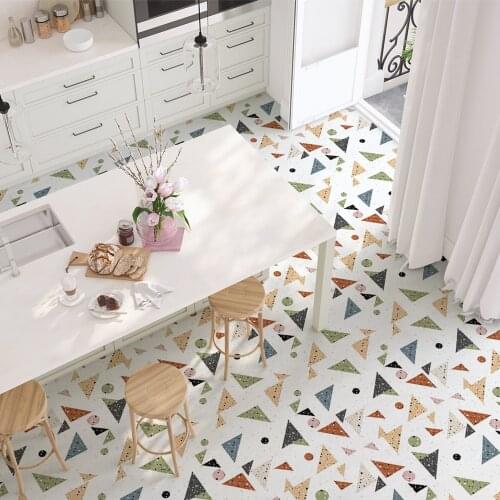 Cafe Office Renovation Wall Sticker Bathroom kitchen waterproof non-slip matte sticker Terrazzo self-adhesive Wallpaper 40x250cm