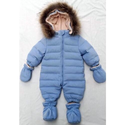 New baby down jumpsuit boys and girls Down jackets