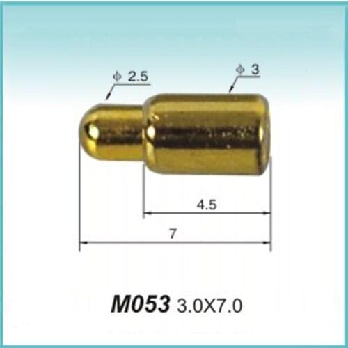 Pogo Pin Spring Thimble Copper Gold-plated Mobile Phone Connector Charging Spring Thimble Current Charging Contact Pin