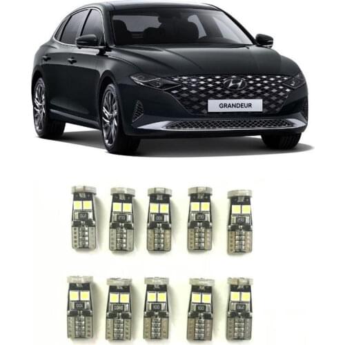 Canbus w5w Led interior lights For hyundai azera entourage equus ioniq kona nexo palisade tiburon venue veracruz xg350