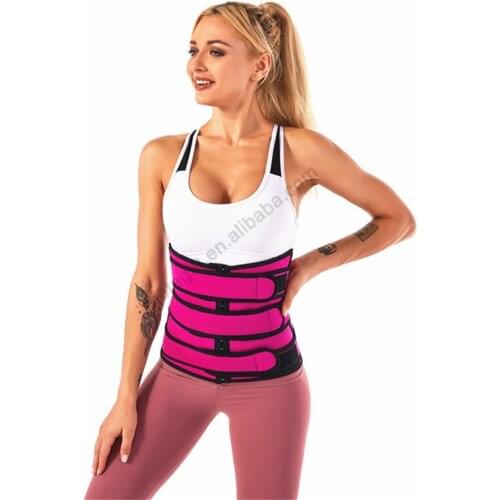 3 Band Slimming Waist Trainer Trainor Waist Traner Wiast Weist Waist Trainer Tranier Cincher Belt Sweat Shapewear Waist Trimmer