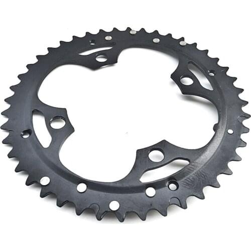 44T Chainring 9 Speed Crank Carbon Aluminum Alloy Replacement Chain Ring for Shimano SLX XT Crankset