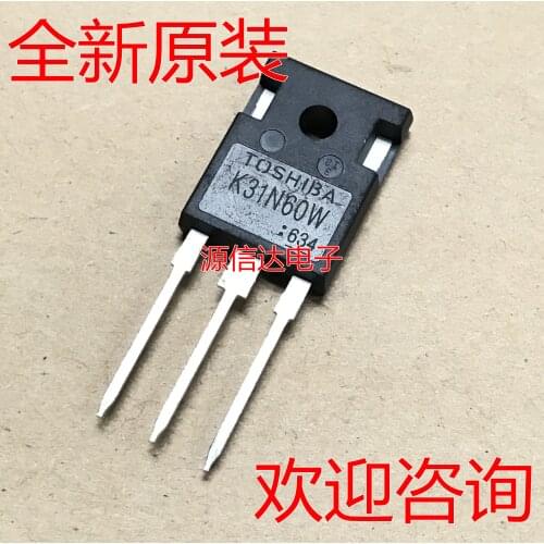 5PCS The new K31N60W TK31N60W package TO-247 MOS fet 31A600V original spot