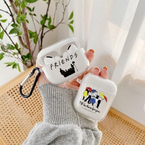 Best Friends TV Show Phone Case For Airpods 2 1 3 Pro Cover Clear Transparent Silicone Case For Air Pods 2 Earphone Cases Coque
