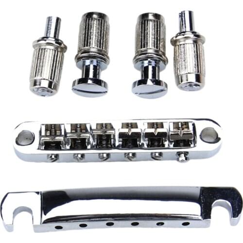 Chrome Plated Bridge Tailpiece Studs for Paul SG Guitar
