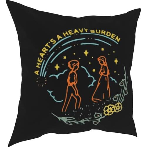 A Heart Is A Heavy Load Pillows House Changing Castle Anime Ghibli Pillows Case Home Decor Throwing Pillows Case 45*45cm