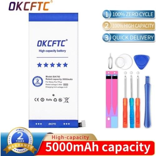 OKCFTC Original BA792 New Battery For Meizu Pro 7/ Pro 7 plus M792Q M792C M792H BA791 M793H PHone High Quality+Tracking Number