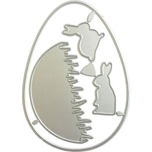 Easter Bunny Metal Cutting Dies Stencil Scrapbooking DIY Album Stamp Paper Card 85DA