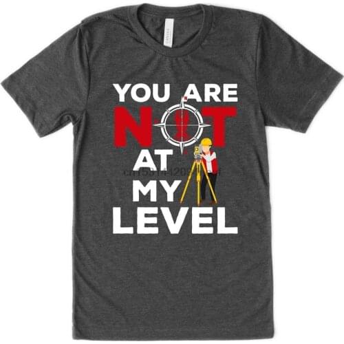 You are not at my level Unisex Shirt land surveying shirt surveyor shirt land surveyor shirt occupations shirt professions shirt