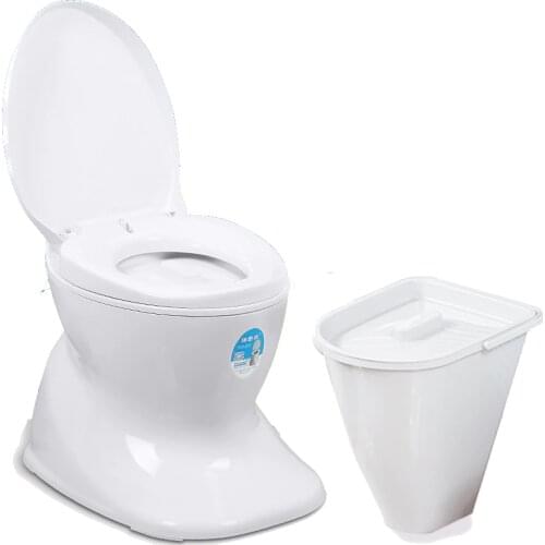 Toilet Chair Elderly Toilet Mobile Toilet Household Portable Elderly Pregnant Women Toilet Squat Toilet To Sit Bench