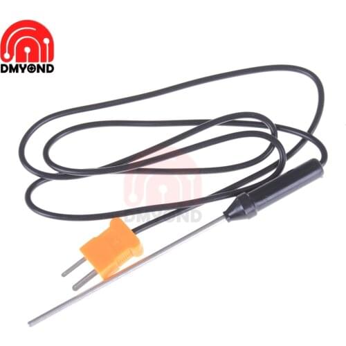 TP02 TP-02 TP 02 K Type Thermocouple Probe Sensor Temperature Controller with Wire Cable TP-02