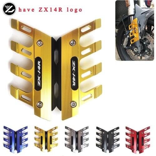 Motorcycle Accessories Front Brake Disc Caliper Protector Cover For KAWASAKI ZX-14R NINJA ZX14R 2012-2018